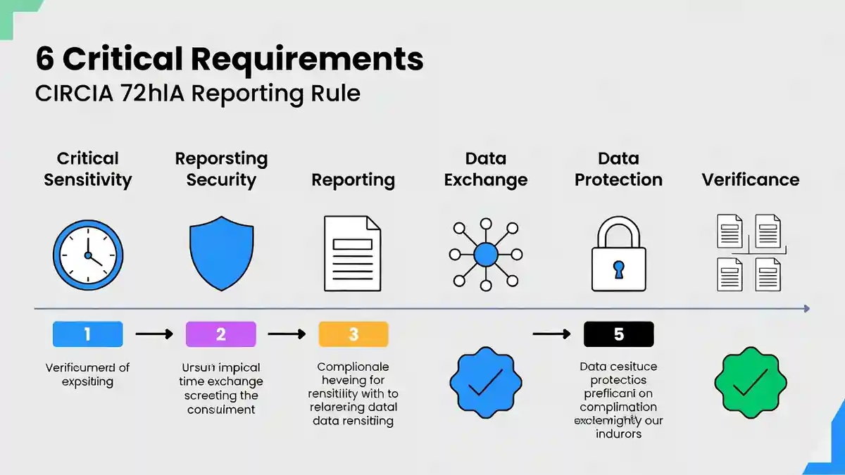 Timeline showing CIRCIA 72-hour reporting requirement and 24-hour ransomware payment deadline