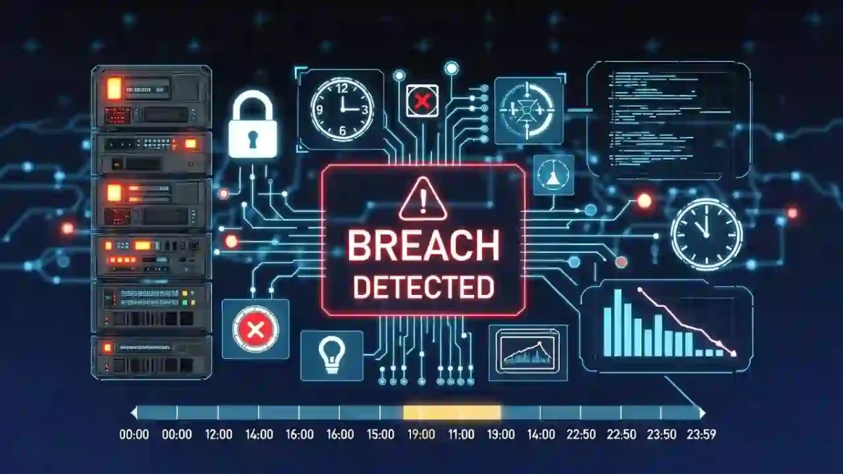 cyber breach detection time