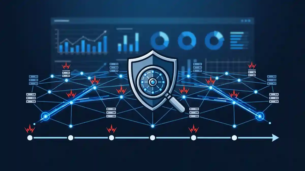 Mean Time to Detect cybersecurity chart showing how quickly organizations identify and respond to security threats.