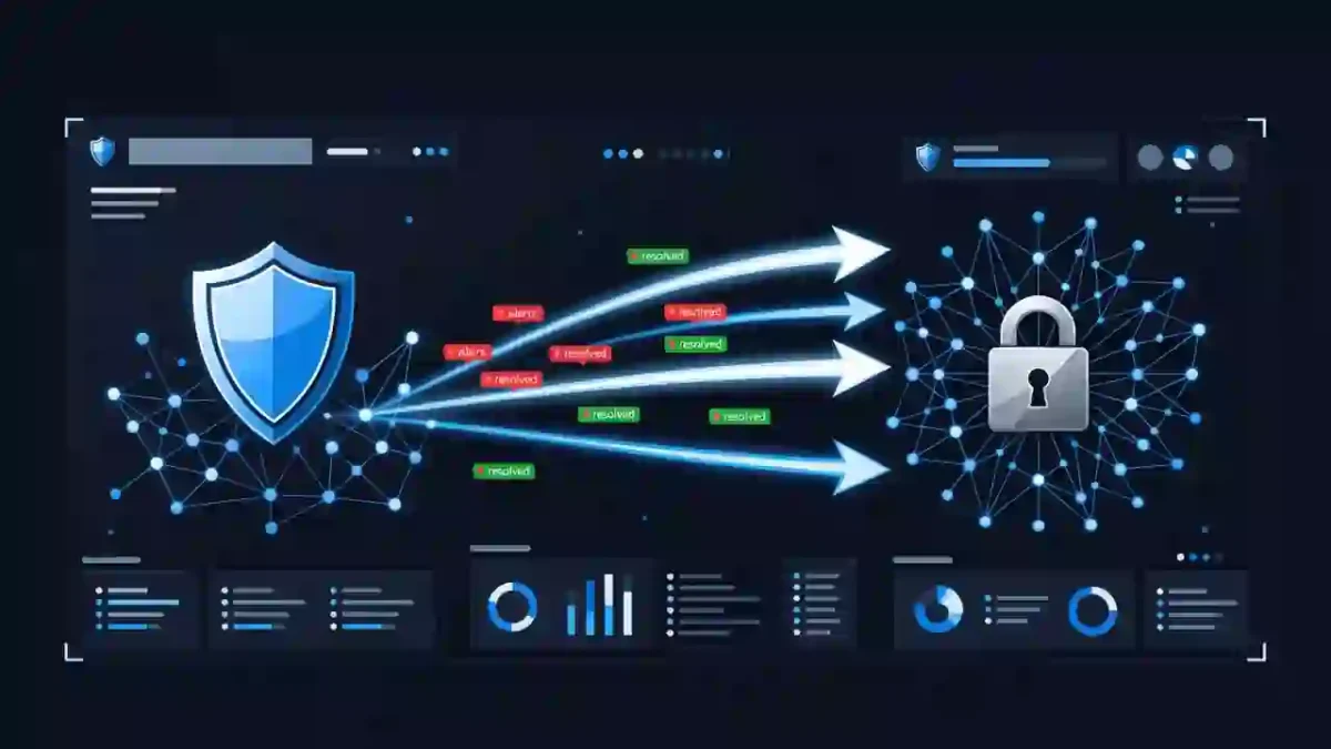 Mean Time to Respond (MTTR) cybersecurity incident response chart showing how quickly security teams contain and remediate threats.