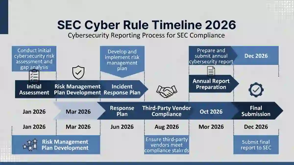 SEC Cyber Rule Timeline 2026 reporting process