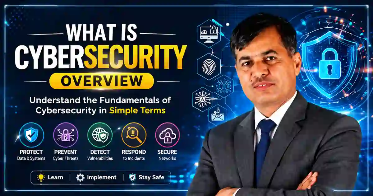 Digital cybersecurity dashboard protecting devices, networks, and user accounts