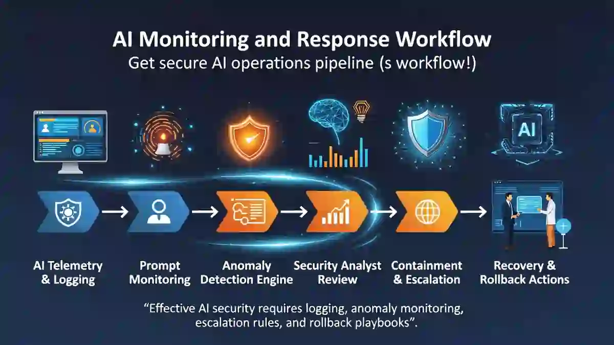 secure ai system development checklist monitoring and incident response workflow
