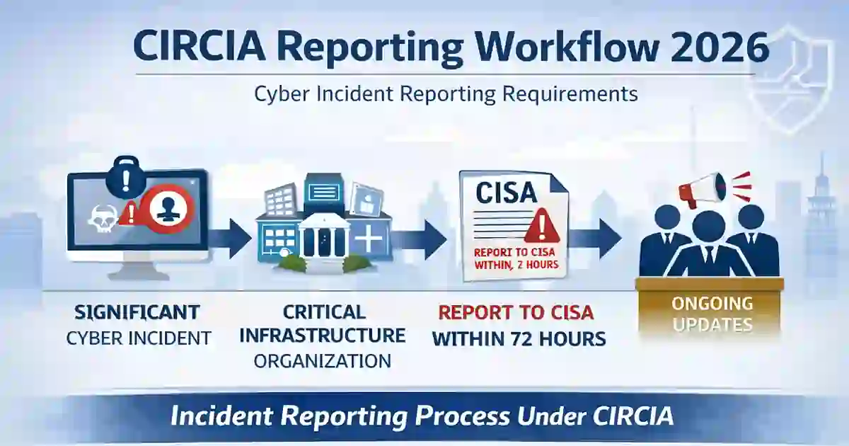 CIRCIA Rulemaking Tracker 2026 reporting workflow for covered entities
