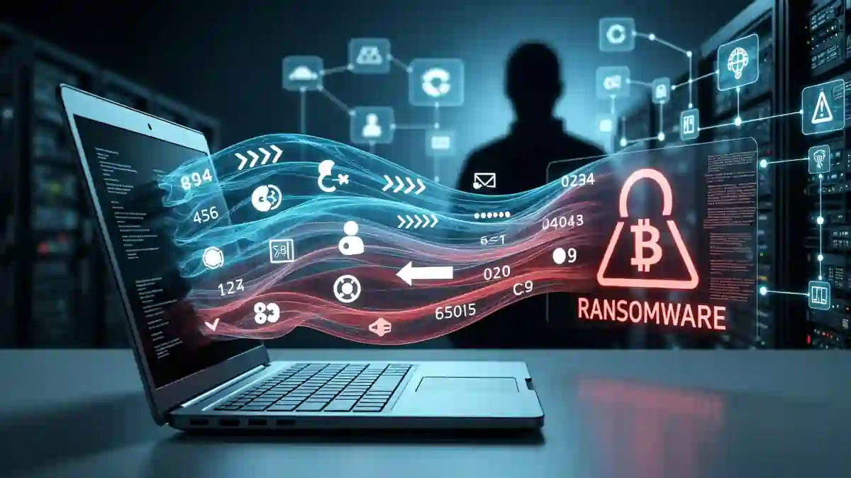 Infostealer malware stealing passwords and tokens before a ransomware attack