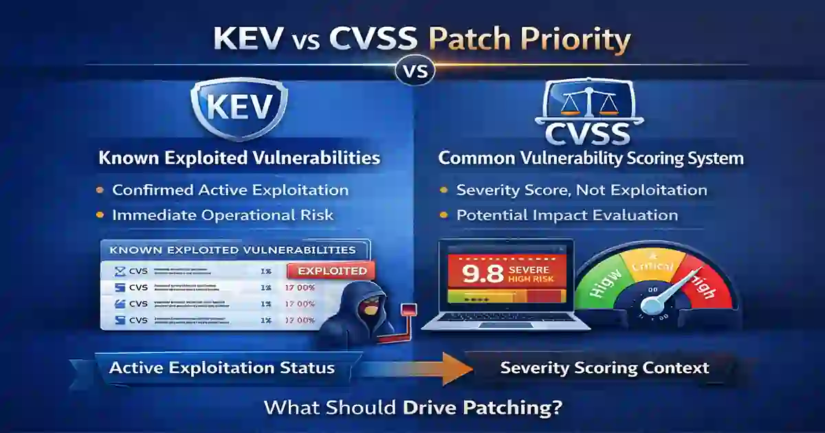 KEV vs CVSS patch priority