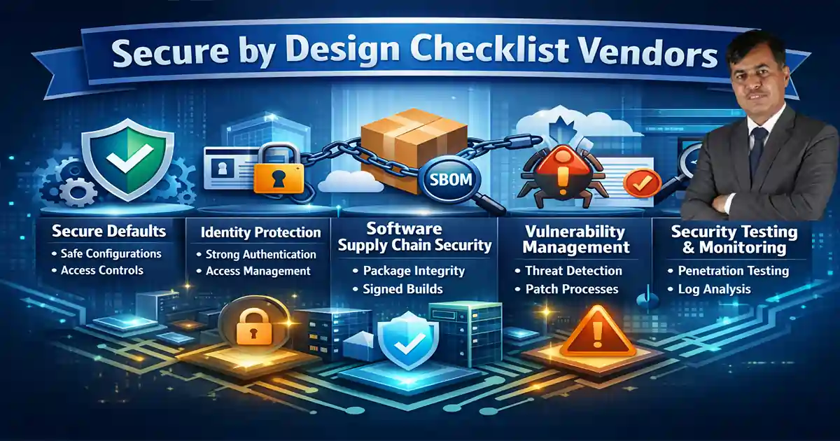 secure by design checklist vendors