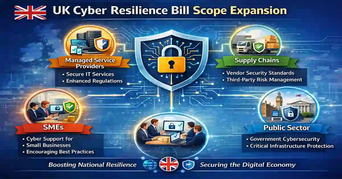 UK cyber resilience bill scope and suppliers