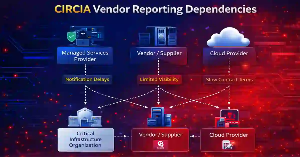CIRCIA Final Rule 2026 vendor notification and third-party reporting map