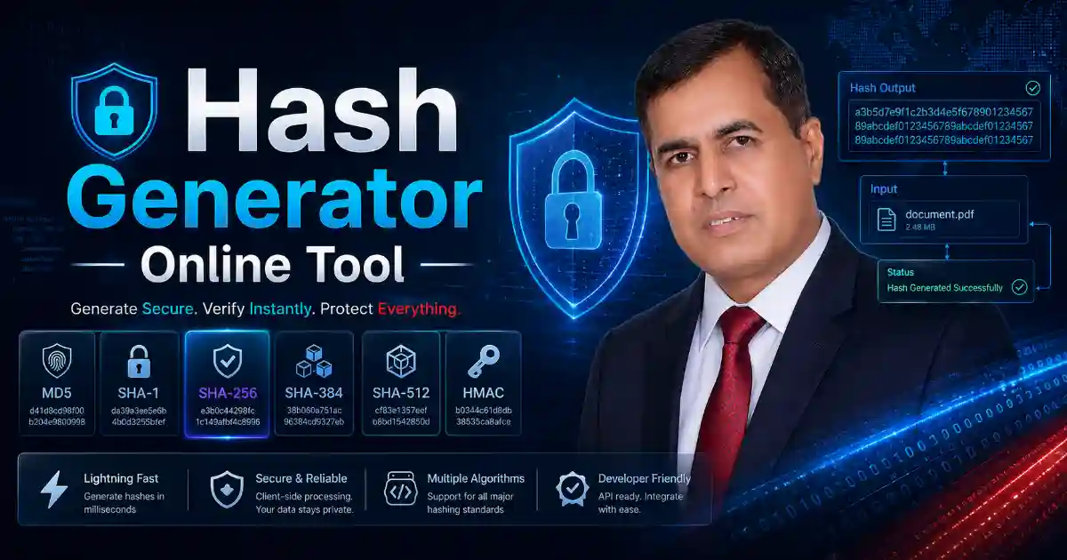 Hash Generator online tool