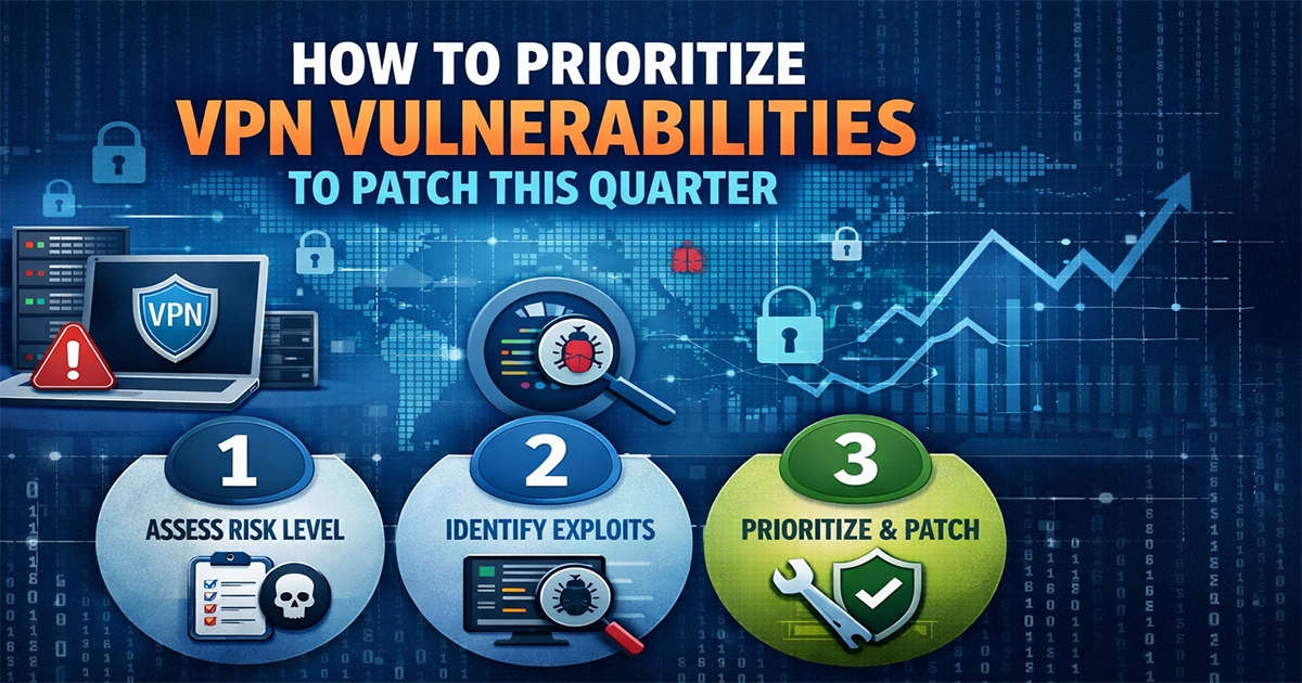 how to prioritize VPN vulnerabilities to patch this quarter