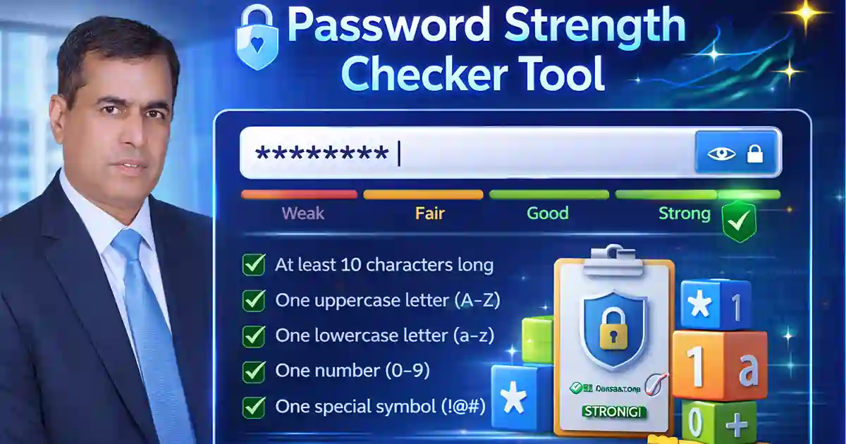 Password Strength Checker tool