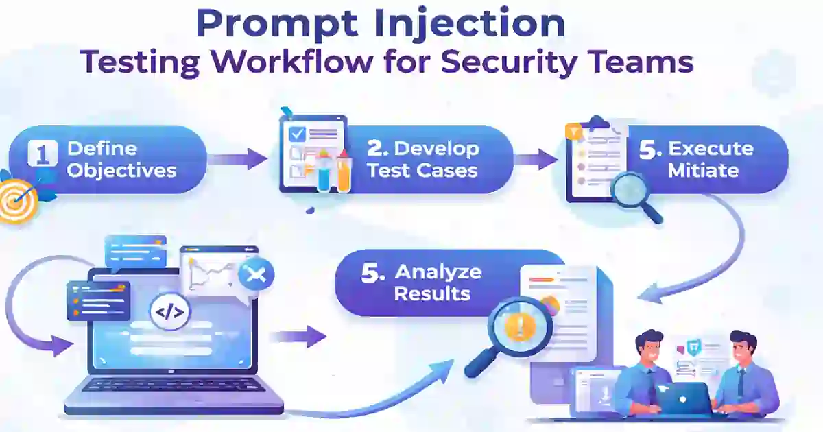 Prompt Injection Explained security testing workflow