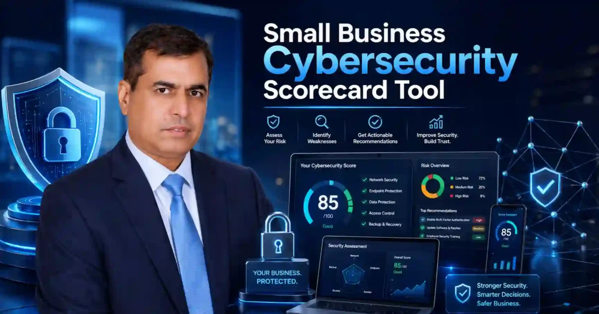 Small Business Cybersecurity Scorecard tool for checking small business cyber risk