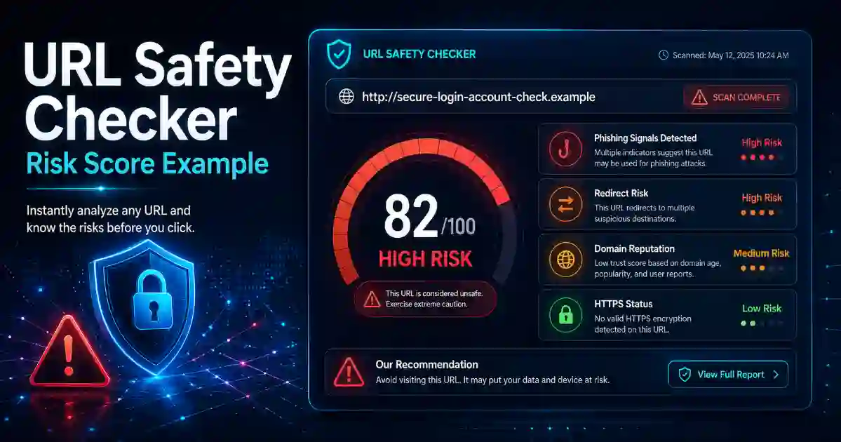 URL Safety Checker Risk Score