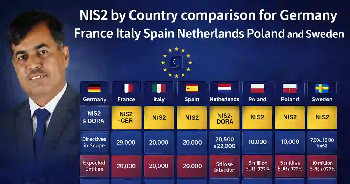 NIS2 implementation timeline across Europe infographic showing key country deadlines and compliance milestones