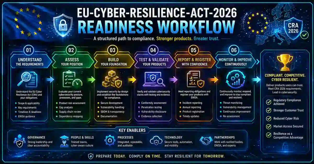 EU Cyber Resilience Act 2026 workflow for supplier visibility incident triage and patch readiness